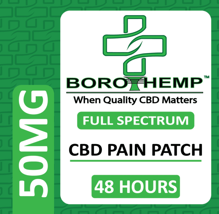 Cbd Pain Patches Mg Boro Hemp Co